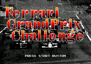 Ferrari Grand Prix Challenge (USA) Title Screen